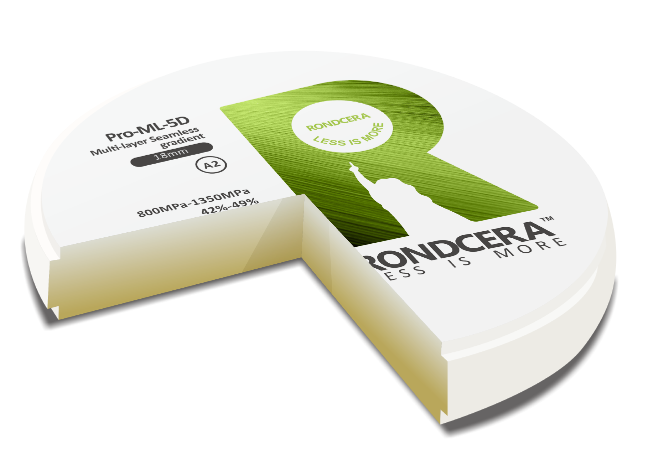 Rondcera Cad Cam Zirkon Disk